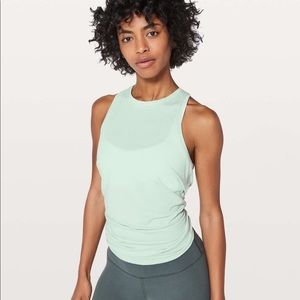 Lululemon All Tied Up Tank Sea Breeze